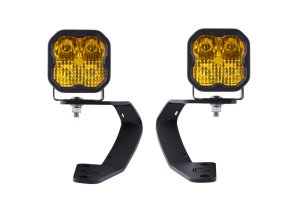 Toyota 4Runner LED Light Pods - Diode Dynamics - SS3 LED Ditch Light Kit - Sport Yellow Combo - Sport Yellow - `10-`24